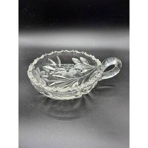 Vintage Cut Glass Candy Dish